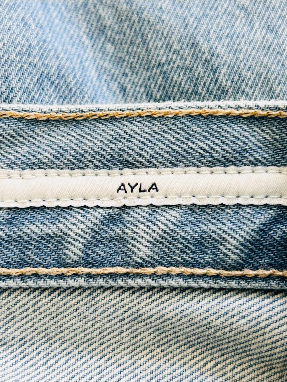 Citizens Of Humanity Ayla Baggy Cuffed Crop Jeans Blue Denim Women's Size 26 - Picture 8 of 16